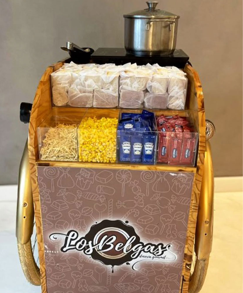 carrinho de hotdog gourmet para festas em bh